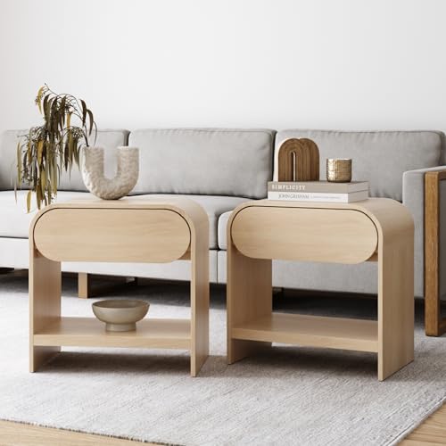 Nathan James Nathan James Iris Mid-Century Modern Nightstand with Draw — Controls and everyday operation