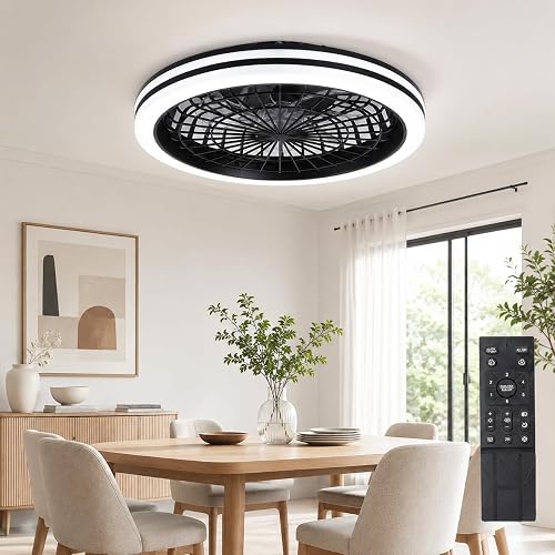 CYANAVIS 20 Inch Ceiling Fans with Lights,Led Bladeless Ceiling Fans, — Durability testing under extreme conditions