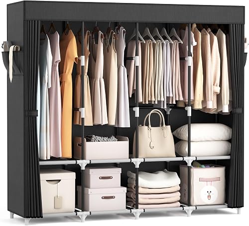 VTRIN Portable Closet for Hanging Clothes 67 Inch Wide Large Capacity — Side-by-side comparison of top picks in this category