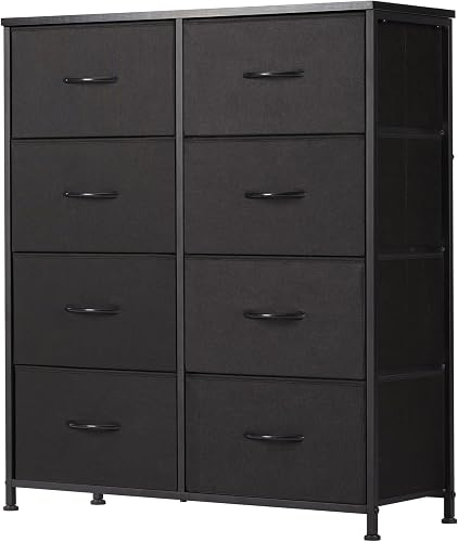 Sweetcrispy Dresser, Dresser for Bedroom Organizer Storage, Fabric Sto — Build quality and design details up close
