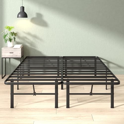 Zinus Rumi 14in Queen Metal Bed Frame, Quick Assembly SmartBase Mattr — Our recommended configuration for best results