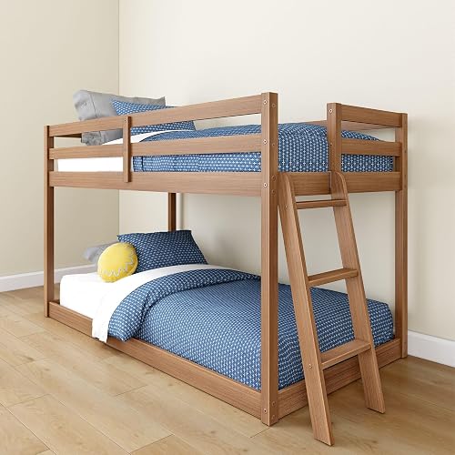 Grain & Grove Bear Twin Over Twin Bunk Bed, Low Bunk Bed Frame for Kid — Side-by-side comparison of top picks in this category