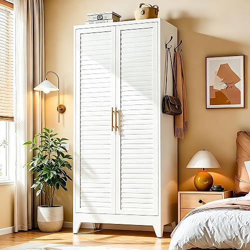 Metal Armoire Wardrobe Closet, 71