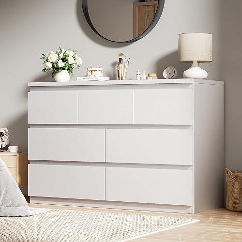 Orgobysol White 7 Drawer Dresser for Bedroom,Modern Wood Chest of Draw — Final verdict and top picks lineup