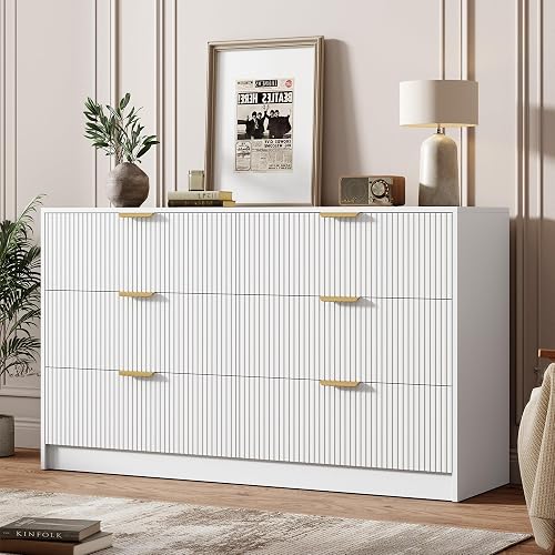 Garvee 6 Drawers Dresser for Bedroom - 54