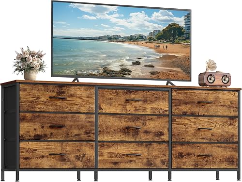 SONGMICS BELLAH Collection - Dresser for Bedroom, TV Stand for TVs Up — Build quality and design details up close